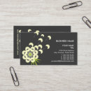 Search for dandelion business cards Grey