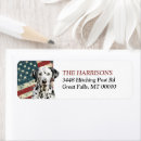 Search for patriotism return address labels Stars stripes