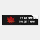 Search for leaf bumper stickers Red