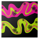 Search for black daisy tiles Groovy