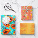 Search for papaya wrapping paper Tropical
