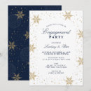 Search for christmas engagement party invitations Gold