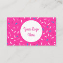 Search for cream colored business cards Bakery