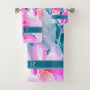 Search for purple flowers bath towels Bold