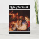 Search for light of the world christmas cards Jesus