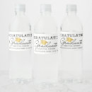 Search for black gold water bottle labels Graduation