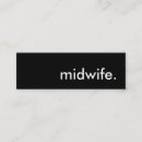 Search for midwife business cards Childcare