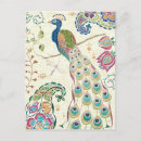 Search for blue peacock postcards Contemporary