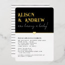 Search for goth baby invitations Black