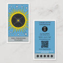 Search for sun business cards Celestial sun moon