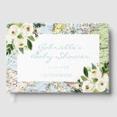 Search for vintage baby shower guest books Floral
