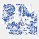 Search for french toile wrapping paper France