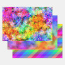 Search for bright colors wrapping paper Rainbow