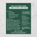 Search for lawn mowing flyers Lawn care services