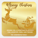 Search for sled stickers Santa