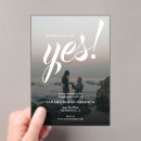 Search for the proposal engagement party invitations She said yes