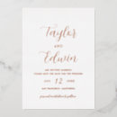 Search for gold foil save the dates Elegant