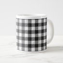 Search for black and white plaid mugs Trendy