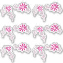 Search for cut flower stickers Pink