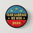 Search for garbage badges President