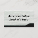 Search for manufacturing business cards Metal