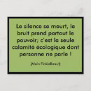 Search for silence postcards Quotation
