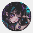 Search for emo girl stickers Gothic