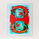 Search for gem puzzles Red