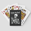 Search for halloween skeleton playing cards Fall