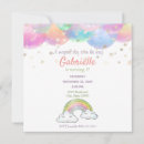 Search for pastel rainbow birthday invitations Unicorn birthday party