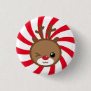 Search for red nose reindeer badges Winter
