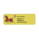 Search for trainer return address labels Equestrian