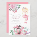 Search for foliage birthday invitations Pink