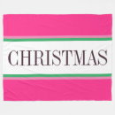 Search for pink christmas blankets Bright