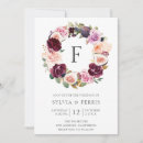 Search for moody floral wedding invitations Elegant