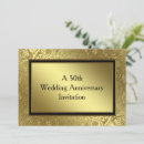 Search for golden anniversary invitations Classic