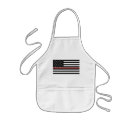 Search for firefighter shield aprons Red line