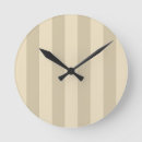 Search for beige clocks Stripes
