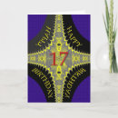 Search for 17th for boy birthday cards Seventeenth
