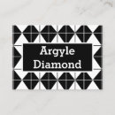 Search for argyle business cards Harlequin