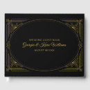 Search for art deco guest books Elegant
