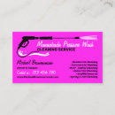 Search for purple house business cards Residential commercial cleaning