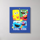Search for kids show canvas prints Cookie monster