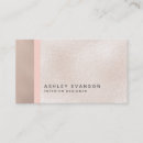 Search for foil print business cards Girly