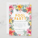 Search for luau pool party invitations Bbq