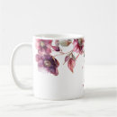 Search for botanical design mugs Watercolor flowers