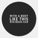 Search for body hair stickers With a body