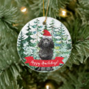 Search for black dog christmas tree decorations Puppy