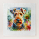 Search for airedale terrier puzzles Pet