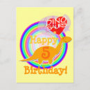 Search for 5th dinosaur birthday cards Cartoon